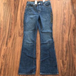 Banana Republic highrise bootcut jean, 27/4, NWT
